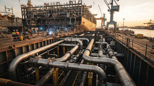 Heavy-Duty Hydraulic Tube Benders for Shipbuilding