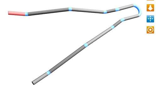 튜브 벤딩 시뮬레이션 3D CAD