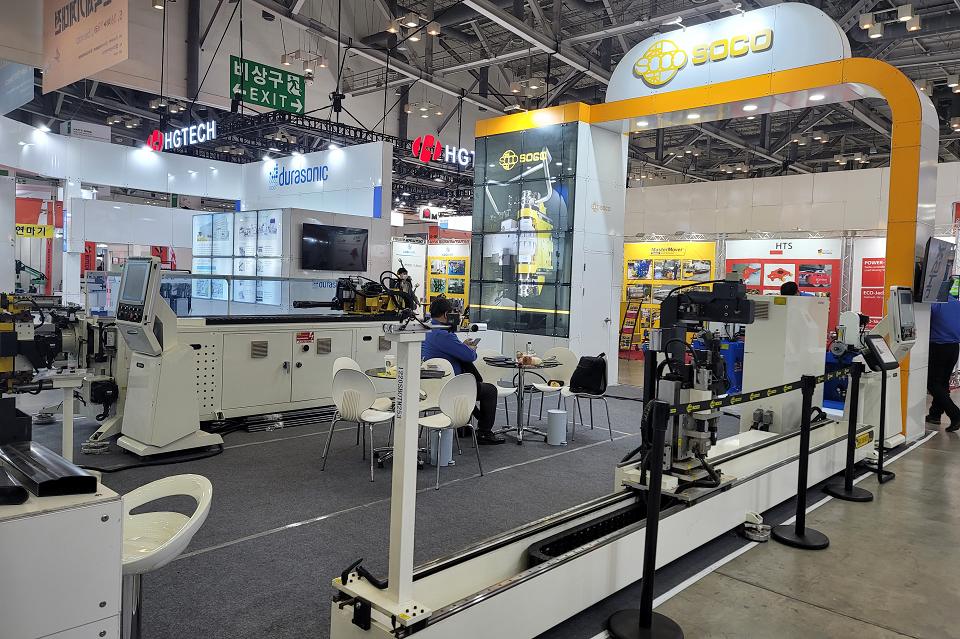 SOCO Unveils All Electric Tube Benders at BUTECH 2023, Attracts Record-Breaking Visitors
