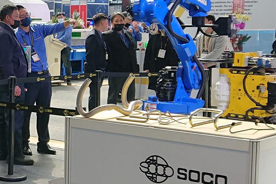 SOCO Unveils All Electric Tube Benders at BUTECH 2023, Attracts Record-Breaking Visitors