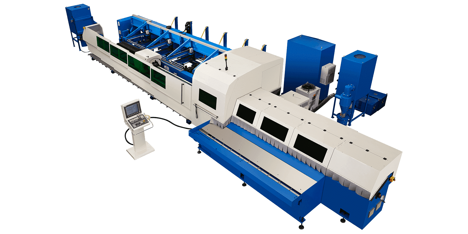 SOCO machinery 9 Axis Tube Laser Cutting machine, OD 152 mm cutting capacity