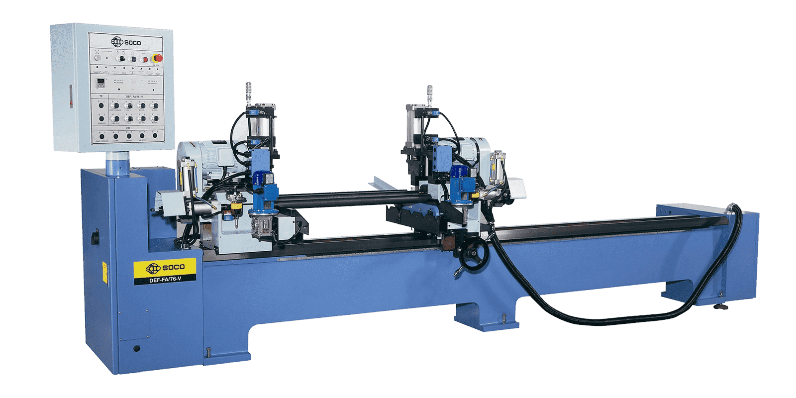 Soco Double Tube Ends chamfering machine